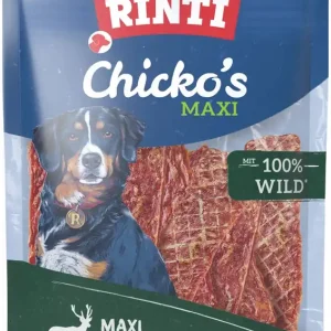 Sparpaket 2 x 250 g Rinti Chicko Maxi Wildstreifen Hunde Snack Top-Preis